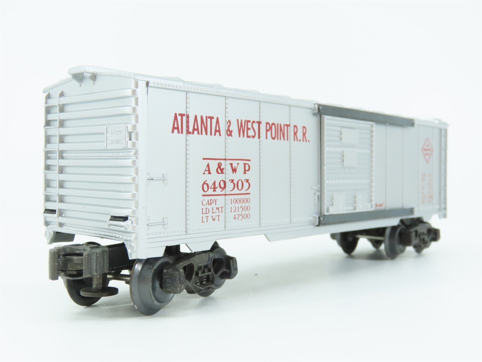 O Gauge 3-Rail K-Line K-649303 A&WP Atlanta & West Point Box Car #649303