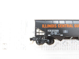 Z Scale Micro-Trains MTL 53300052 ICG Illinois Central Gulf 2-Bay Hopper #322501