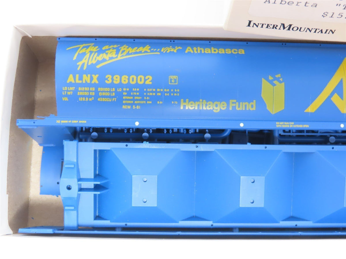 HO Scale InterMountain Kit ALNX-01 Alberta &quot;Take A Break&quot; 4-Bay Hopper #396002