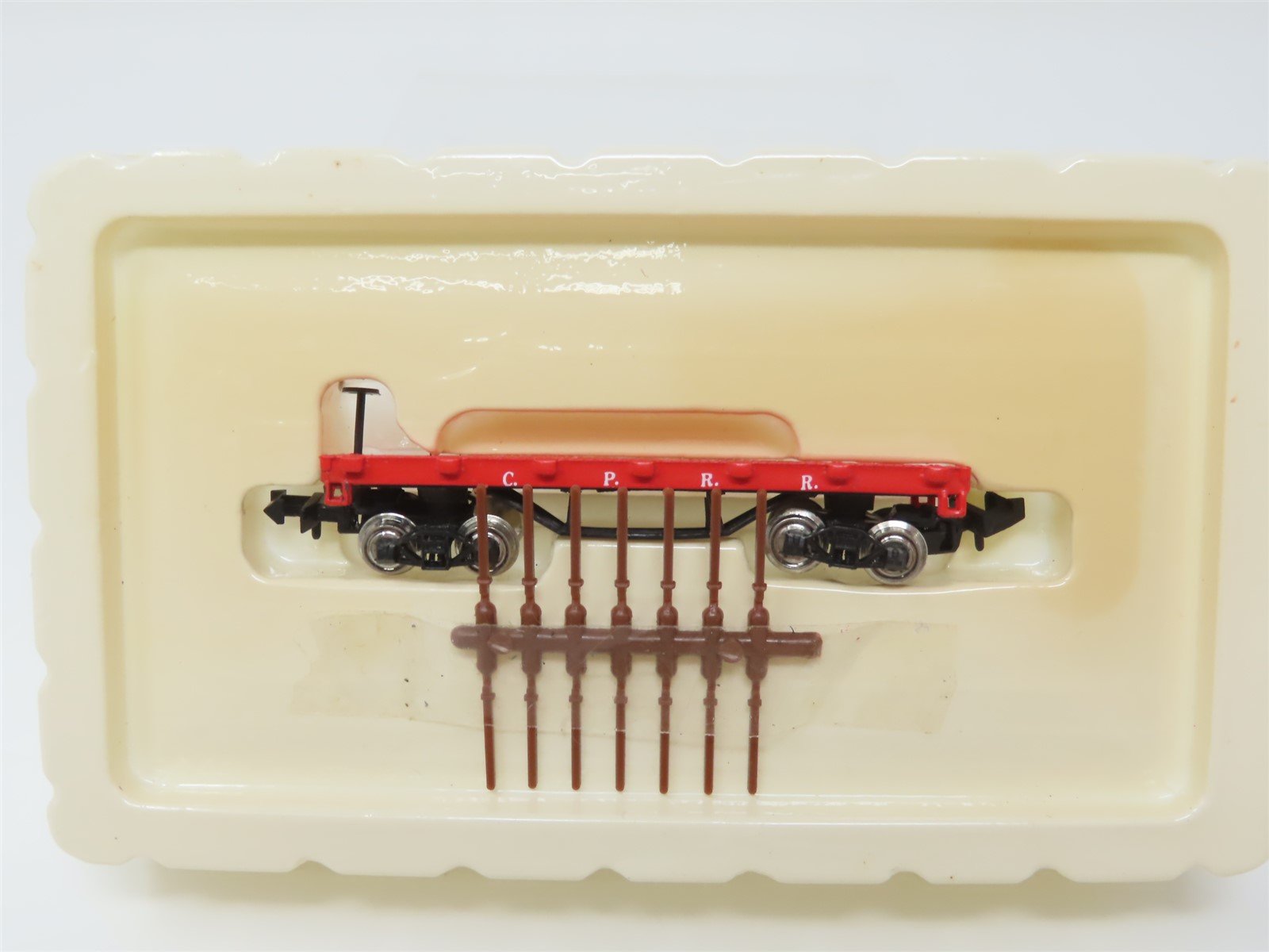 N Scale Bachmann 1860 Old Timers 75174 CPRR Central Pacific 34' Flat Car