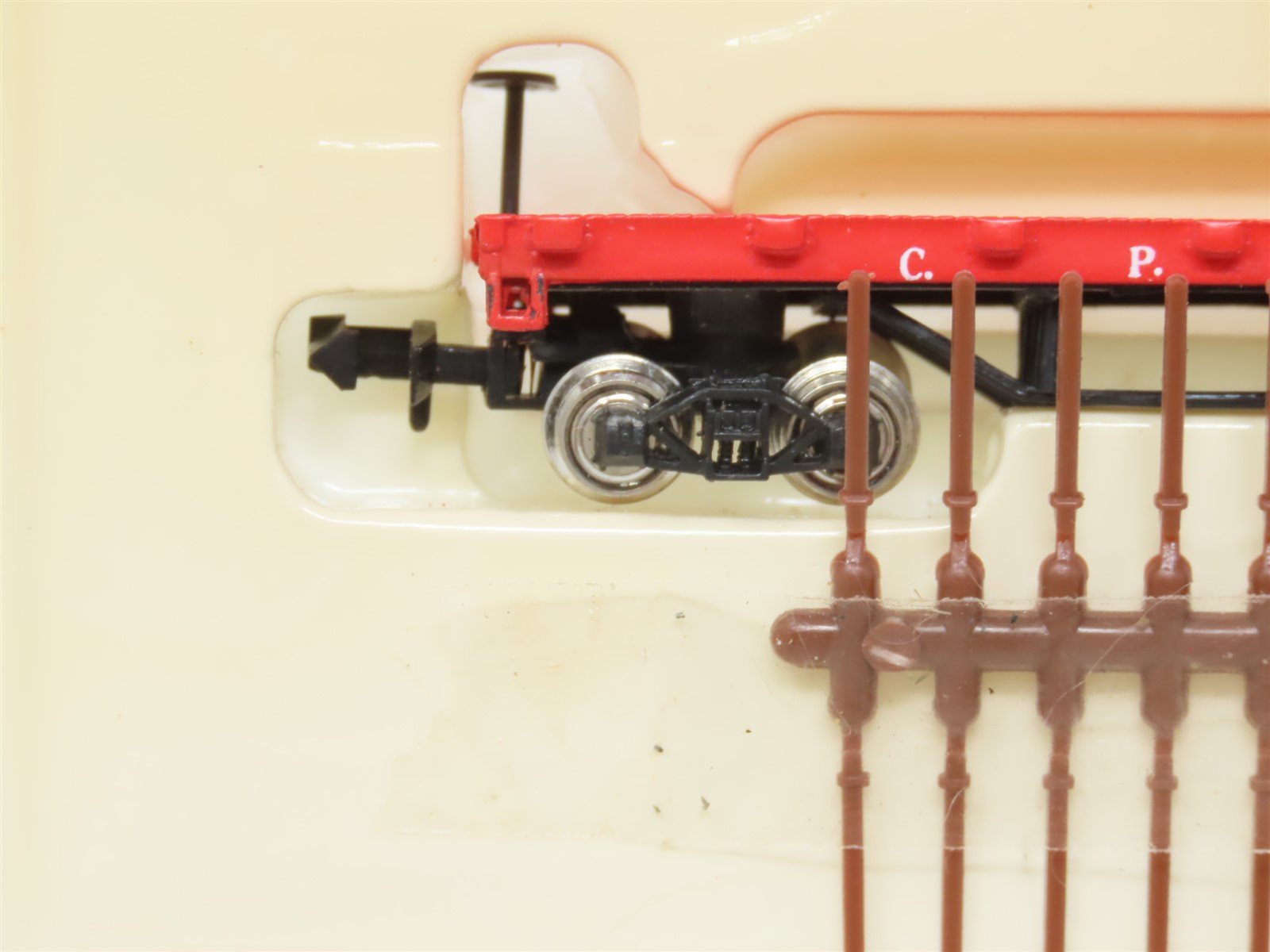 N Scale Bachmann 1860 Old Timers 75174 CPRR Central Pacific 34' Flat Car