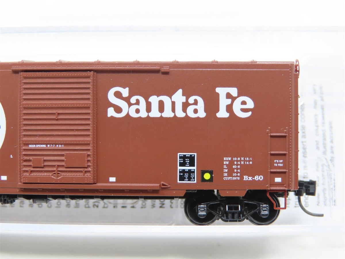 N Scale Micro-Trains MTL 07300560 ATSF Santa Fe 40&#39; Single Door Box Car #34902