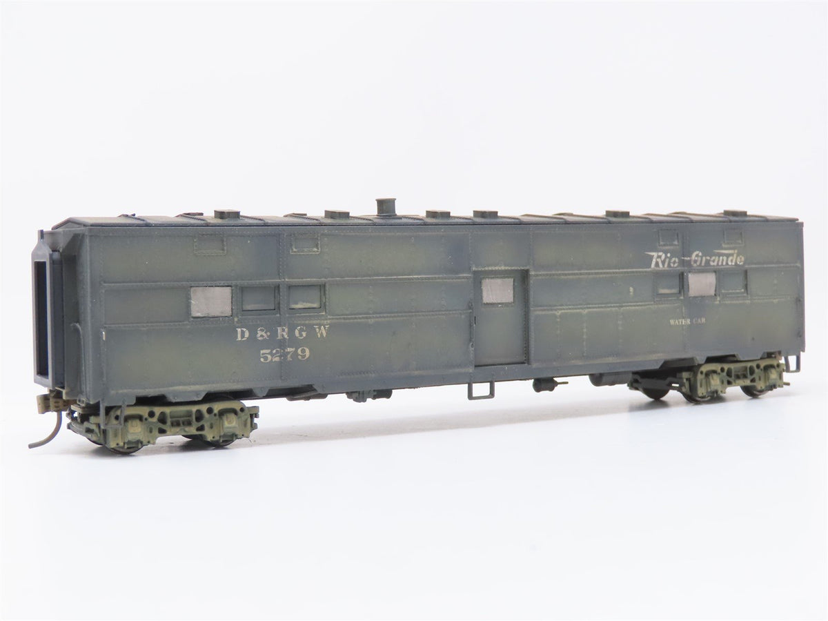 HO Scale Walthers 932-4150 D&amp;RGW Rio Grande Water Passenger Car #5279 Pro Custom