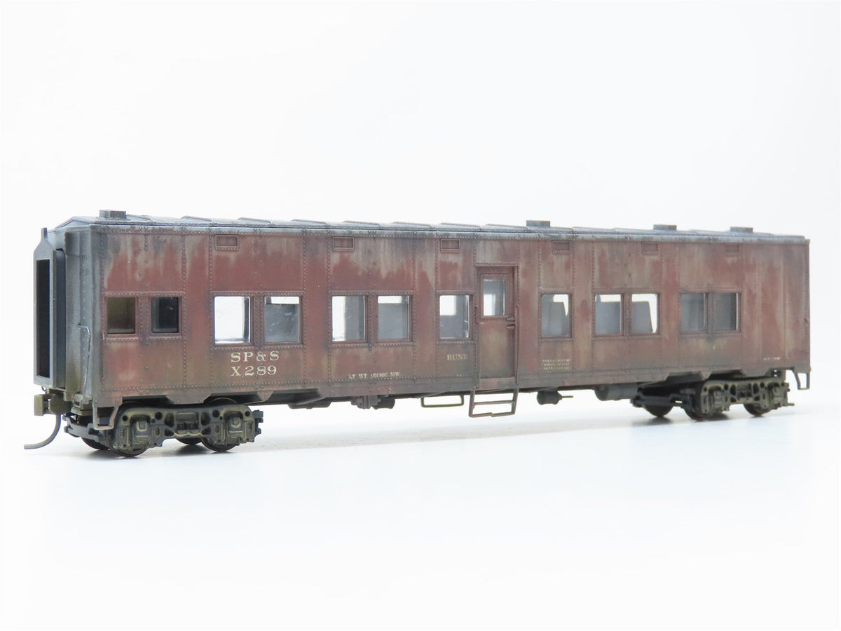 HO Scale Walthers Gold Line 932-4150 SP&amp;S Bunk Passenger Car #X289 - Pro Custom