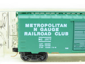 N Scale Kadee Micro-Trains MTL Special Run MC Metro Central 40' Box Car #1977