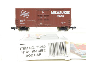 N Scale Bachmann 71250 MILW Milwaukee Road 41' Hi-Cube Box Car #4622