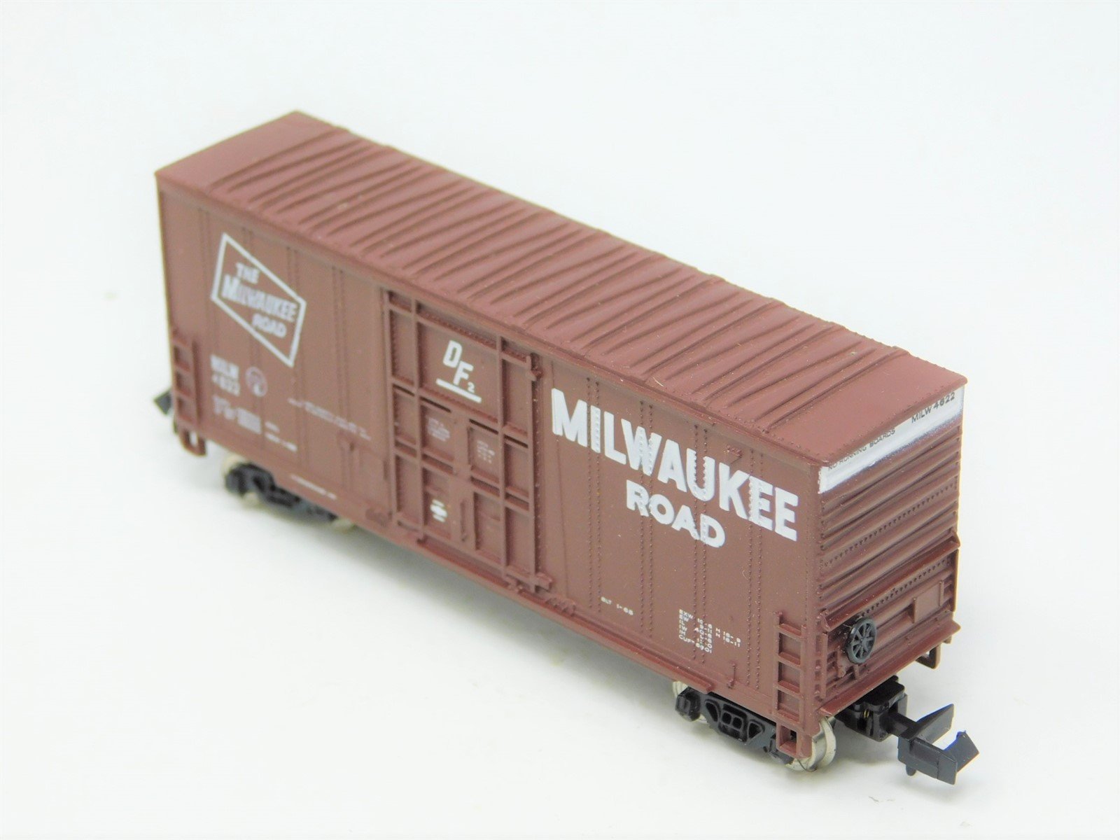 N Scale Bachmann 71250 MILW Milwaukee Road 41' Hi-Cube Box Car #4622
