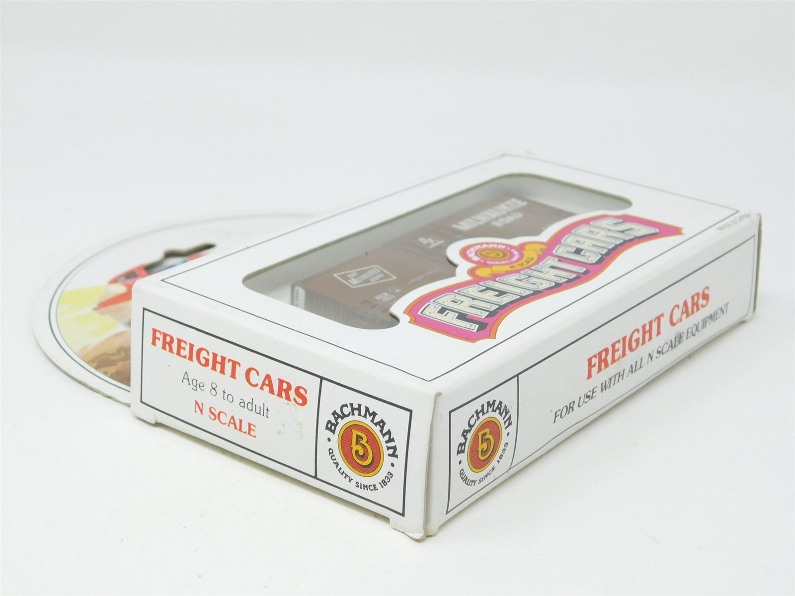 N Scale Bachmann 71250 MILW Milwaukee Road 41' Hi-Cube Box Car #4622