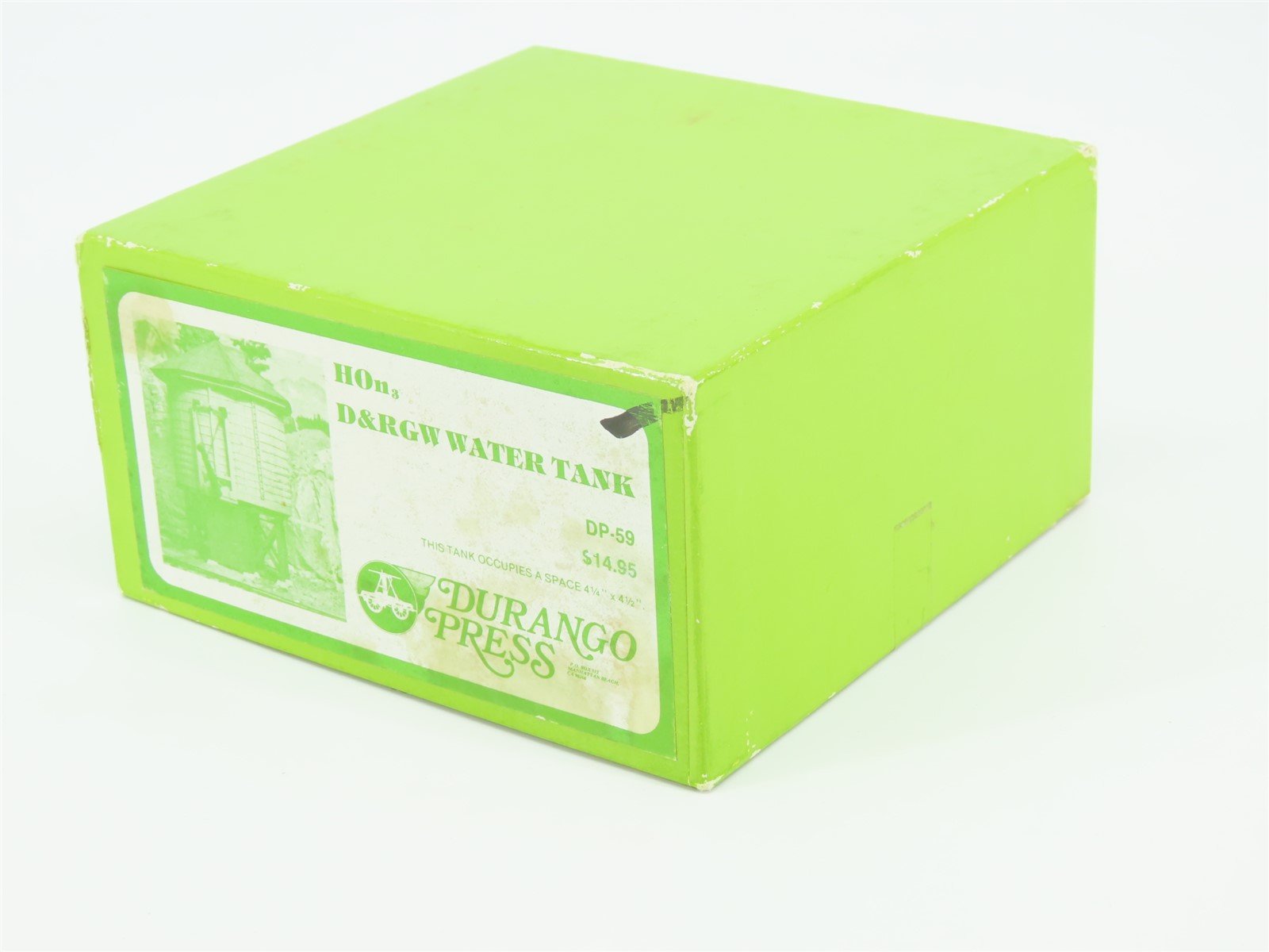 HOn3 1/87 Scale Durango Press DP-59 Water Tank Kit