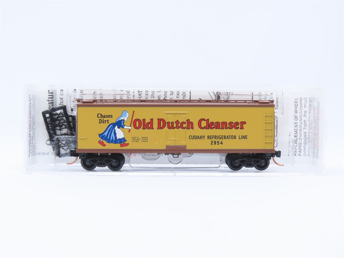N Scale Micro-Trains MTL 49010 CRLX Cudahy &quot;Old Dutch Cleanser&quot; 40&#39; Reefer #2954