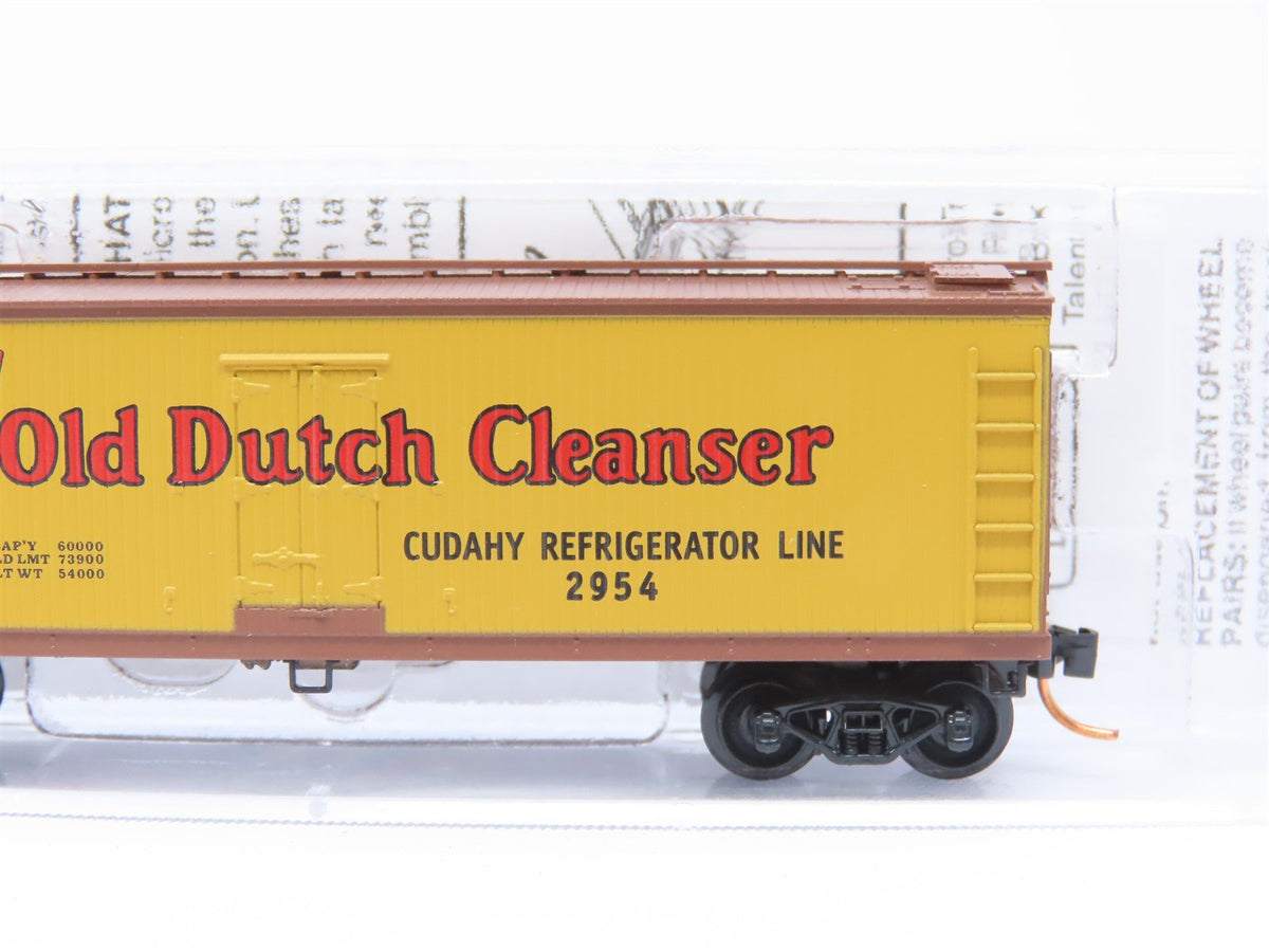 N Scale Micro-Trains MTL 49010 CRLX Cudahy &quot;Old Dutch Cleanser&quot; 40&#39; Reefer #2954