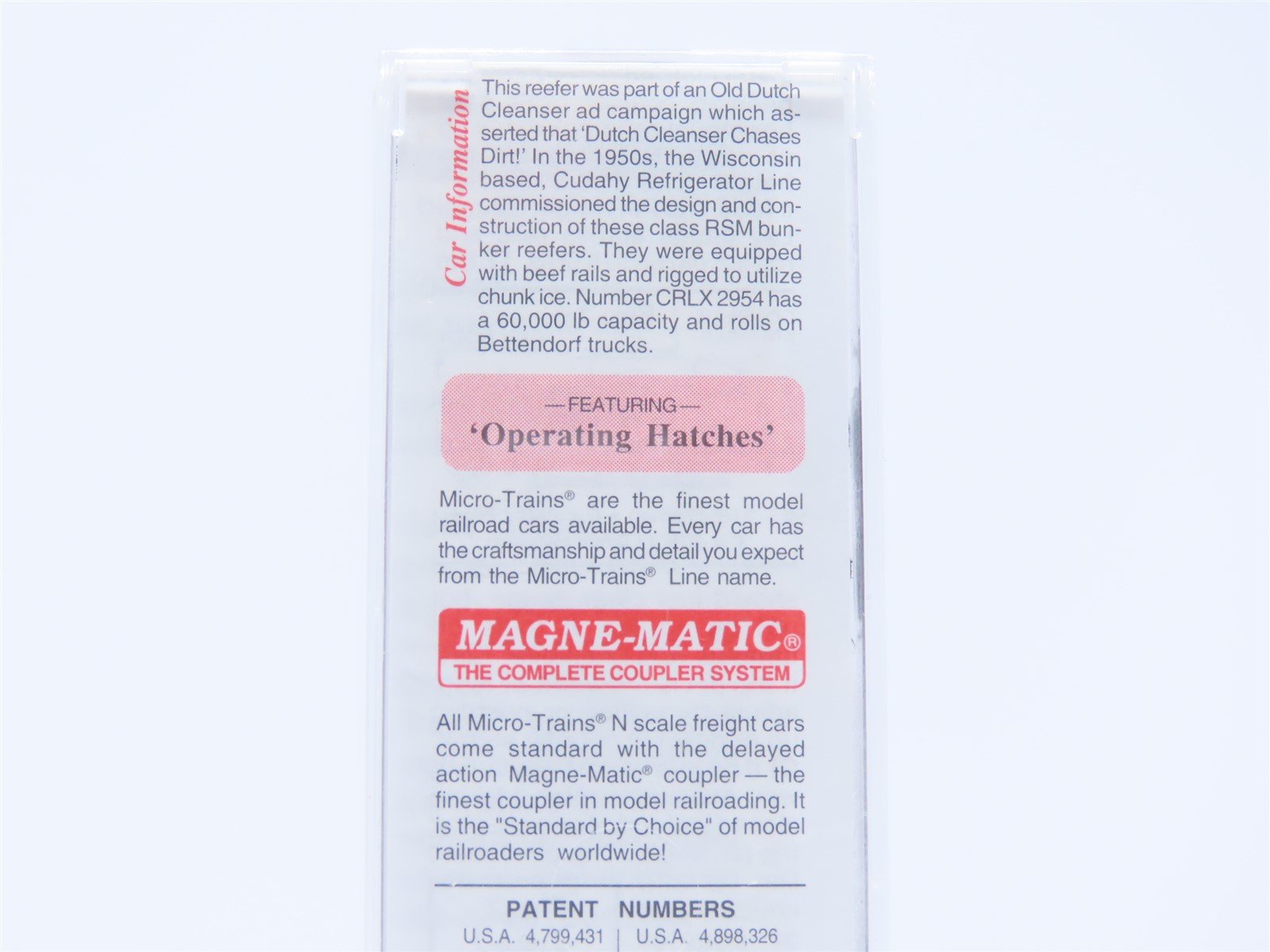 N Scale Micro-Trains MTL 49010 CRLX Cudahy 