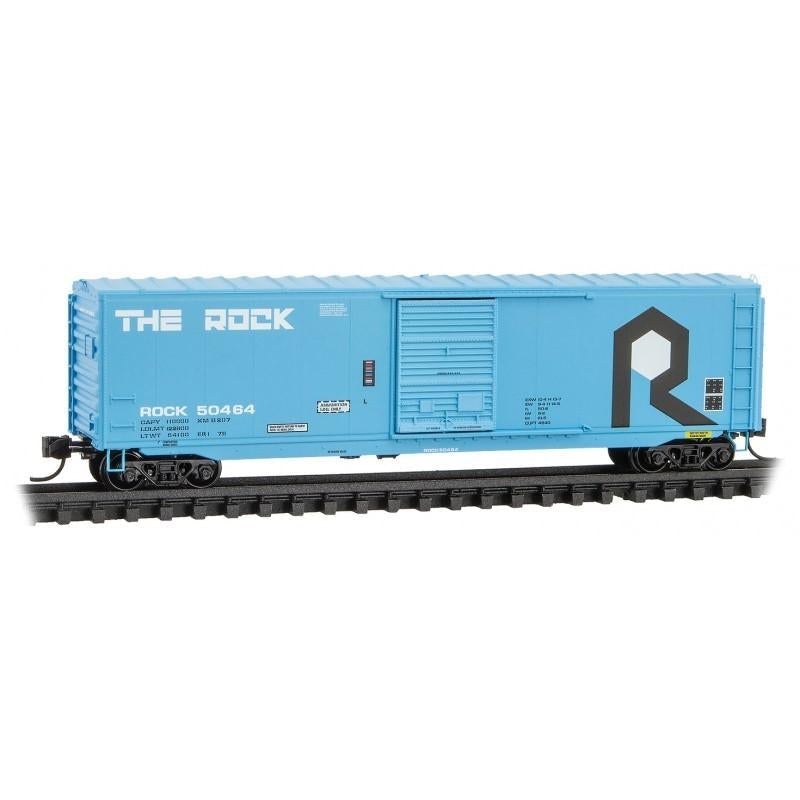 N Micro-Trains MTL 50th Anniversary 07700280 RI Rock Island 50&#39; Box Car #50464