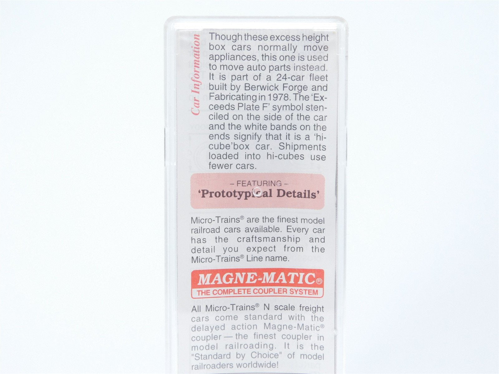 N Scale Micro-Trains MTL 103070 N&W Norfolk & Western 60' Box Car #604545