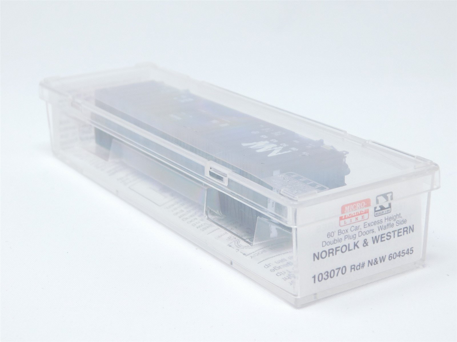 N Scale Micro-Trains MTL 103070 N&W Norfolk & Western 60' Box Car #604545