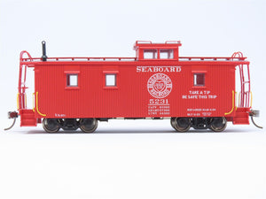 HO East Coast Railroads ECRR-63/64 SAL Seaboard Air Line 36' Wood Caboose Set