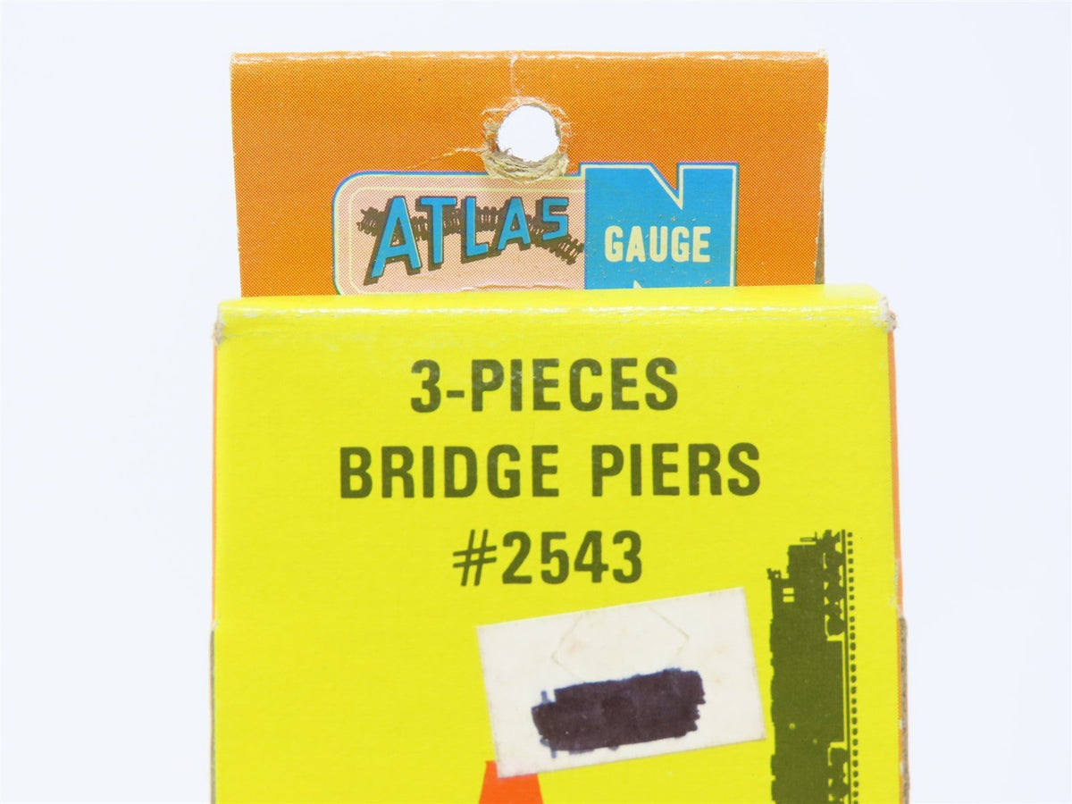 N 1/160 Scale Atlas #2543 Bridge Piers - 3 Pieces