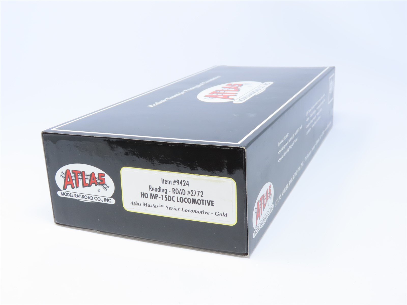 HO Scale Atlas Master Gold 9424 RDG Reading MP-15DC Diesel #2772 w/ DCC & Sound