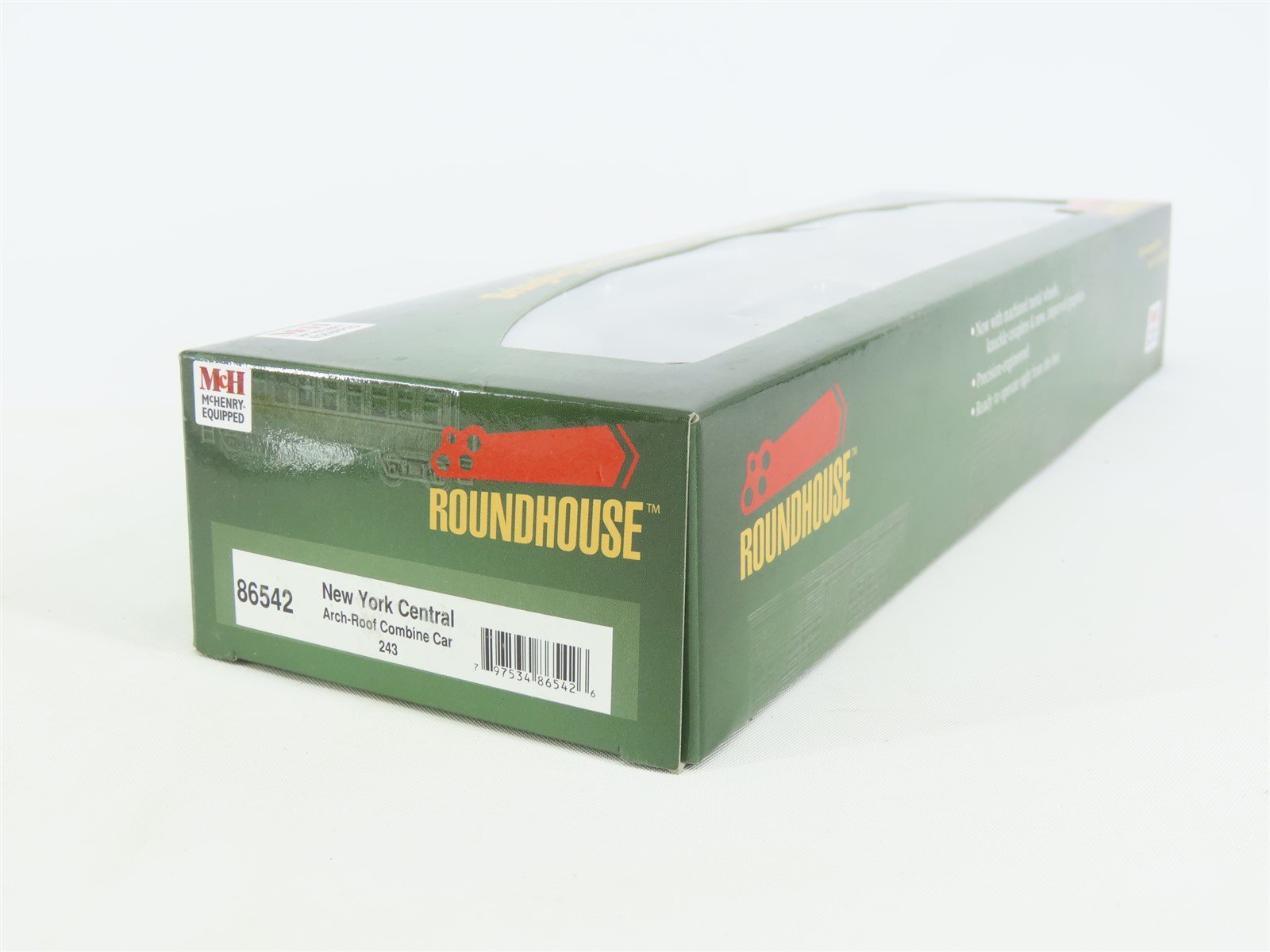 HO Scale Roundhouse 86542 NYC New York Central Arch-Roof Combine Passenger #243