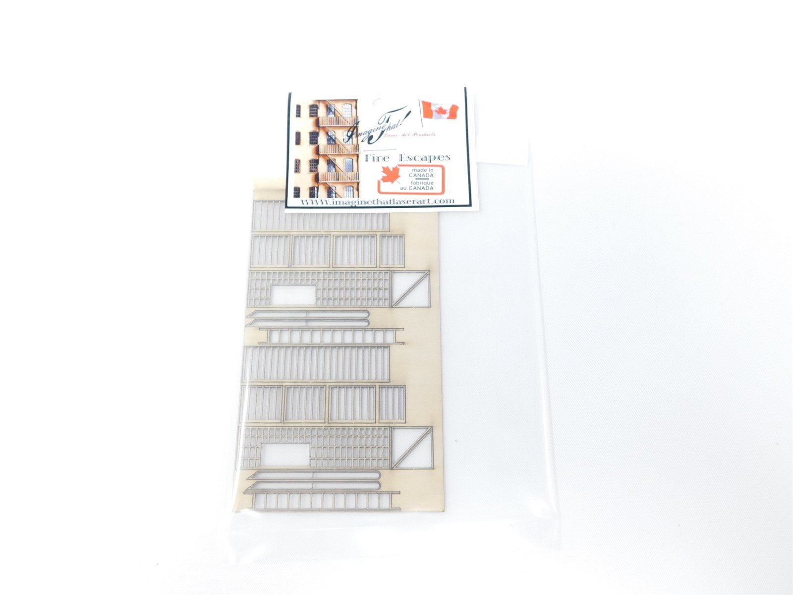 HO Scale Imagine That! Laser Art Products Kit - Fire Escapes - Sealed