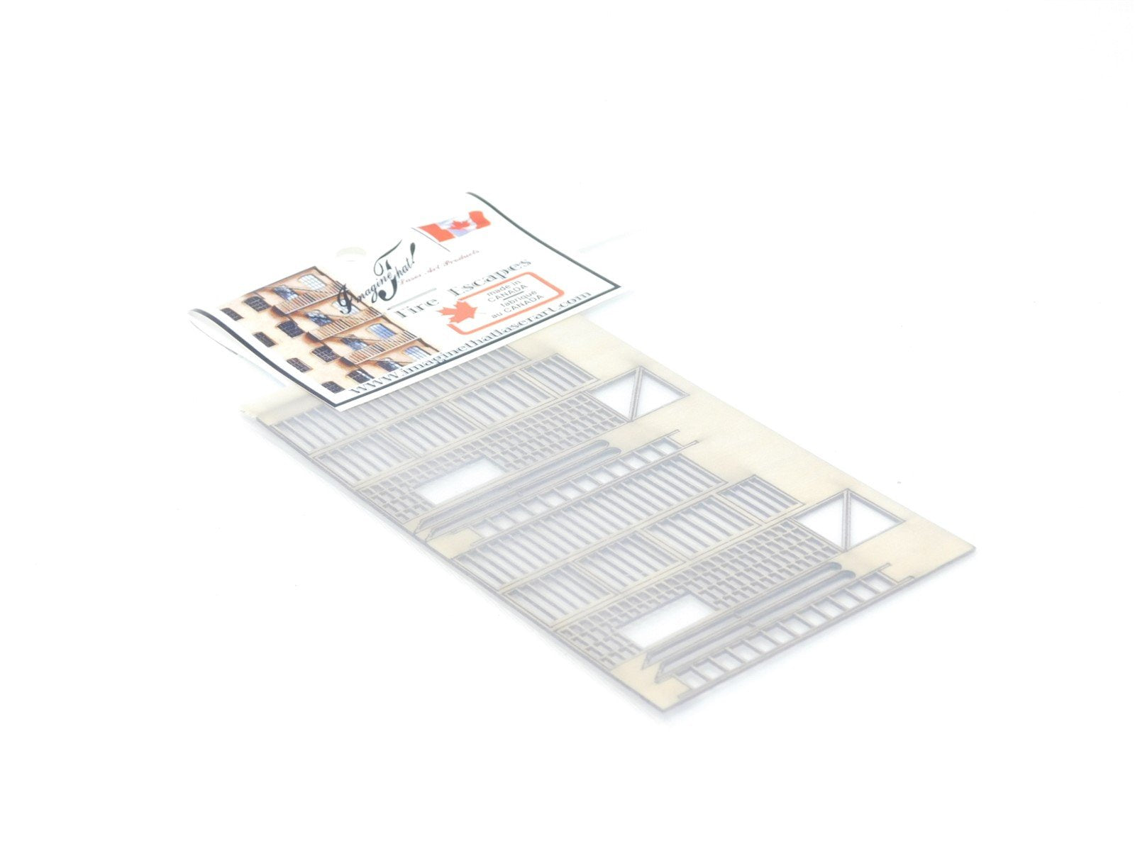 HO Scale Imagine That! Laser Art Products Kit - Fire Escapes - Sealed