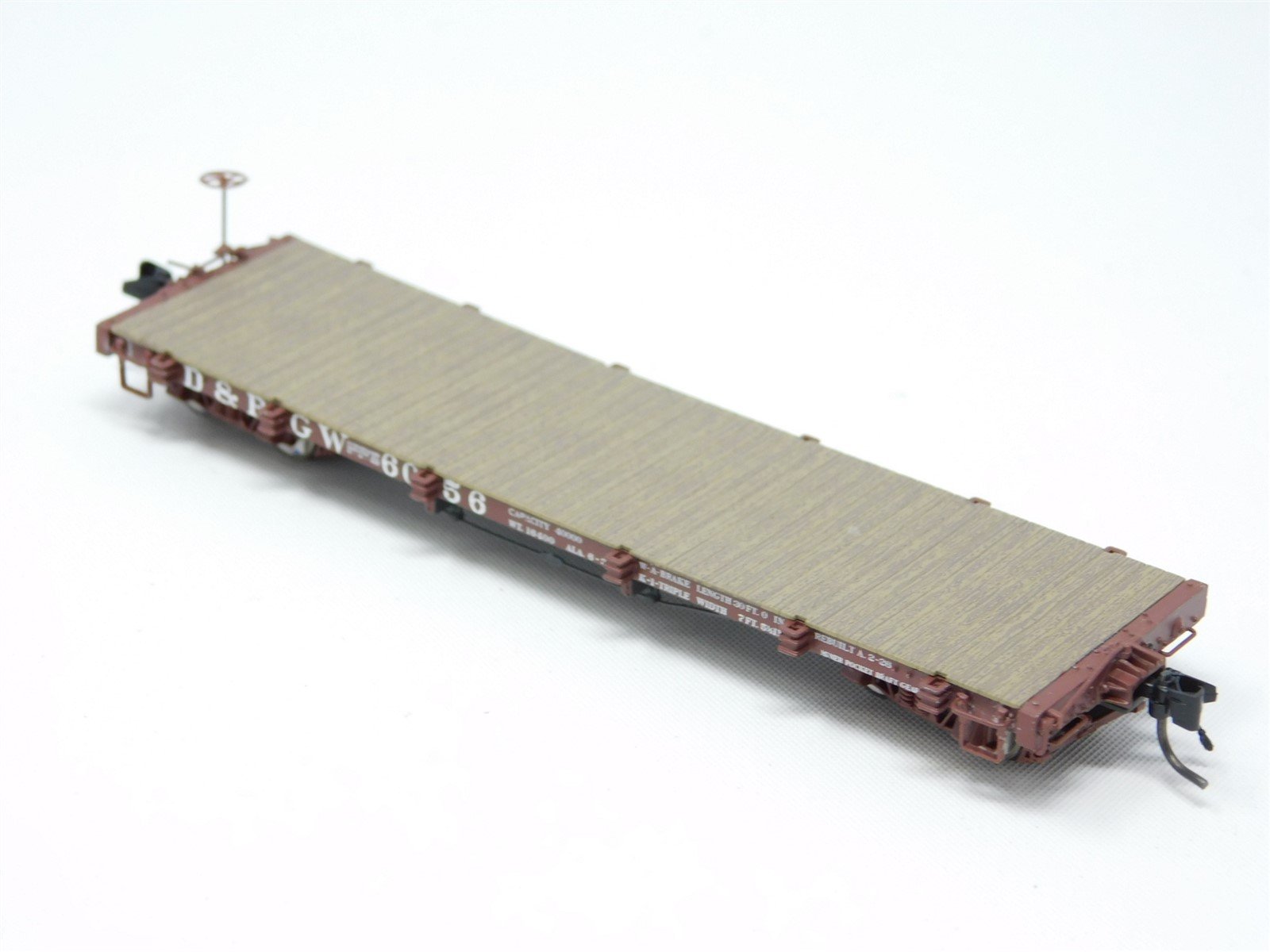 HOn3 Scale Blackstone Models #B340314 D&RGW Rio Grande 30' Flat Car #6056