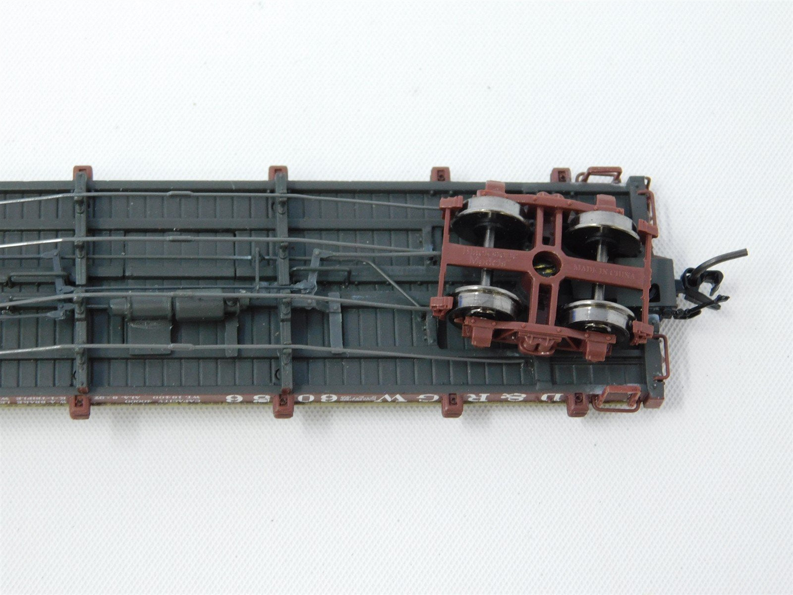 HOn3 Scale Blackstone Models #B340314 D&RGW Rio Grande 30' Flat Car #6056