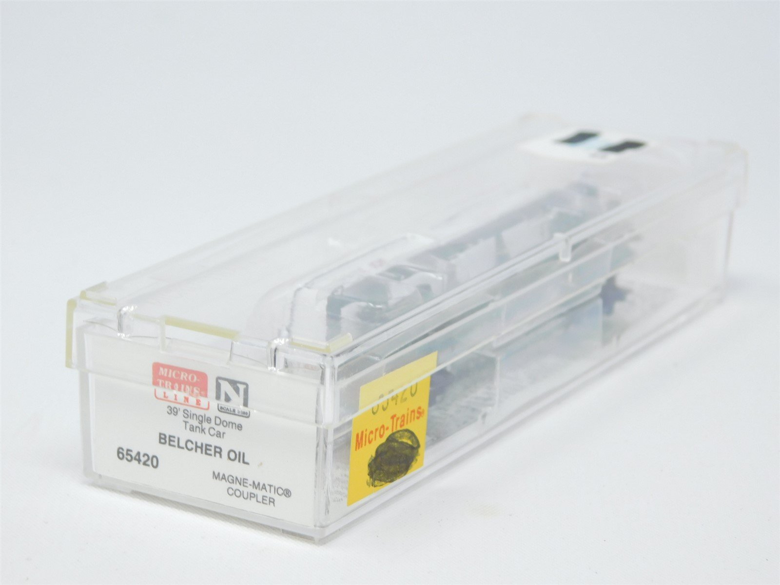 N Scale Micro-Trains MTL 65420 BEPX Belcher Oil 39' Single Dome Tank Car #105