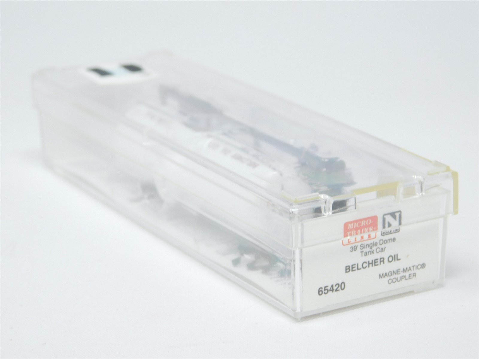 N Scale Micro-Trains MTL 65420 BEPX Belcher Oil 39' Single Dome Tank Car #105