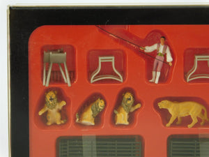 HO Scale Preiser #22002 The Great Circus Train - Performing Lion Act Figures