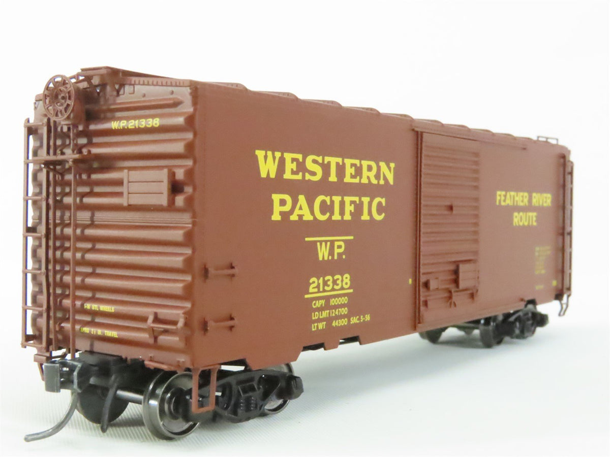 HO InterMountain #45476-10 WP Western Pacific &quot;Feather River&quot; 40&#39; Box Car #21338