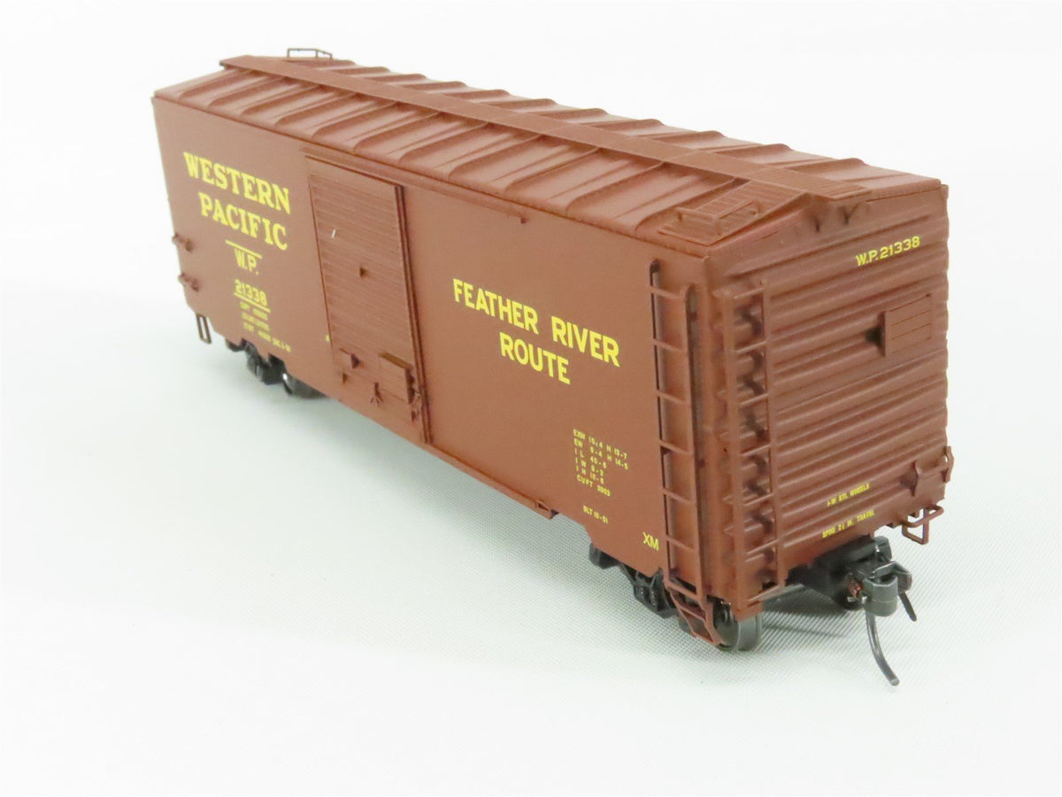 HO InterMountain #45476-10 WP Western Pacific &quot;Feather River&quot; 40&#39; Box Car #21338