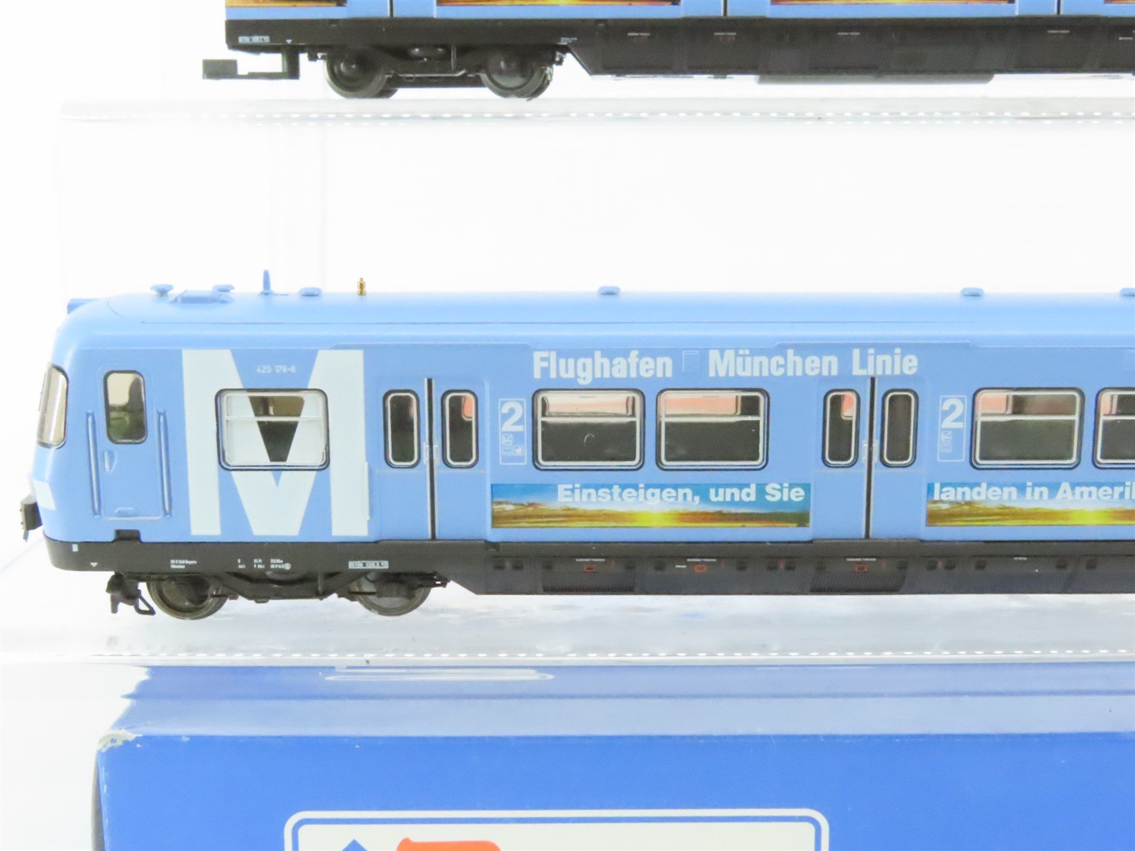 HO Scale Roco 63008 DB Munich Airport Class 420 Electric Passenger Set w/ DCC