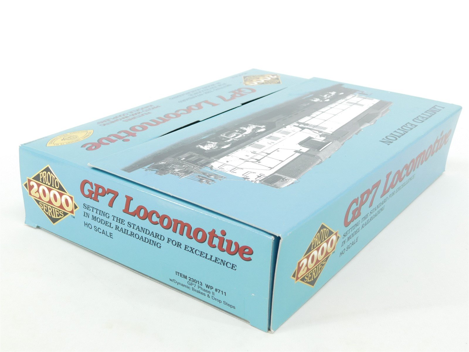 HO Scale Proto 2000 23013 WP Western Pacific GP7 Ph. 2 Diesel #711 - Bad Gears