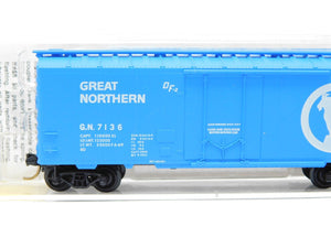 N Scale Micro-Trains MTL #21040 GN Great Northern 40' Plug Door Box Car #7136