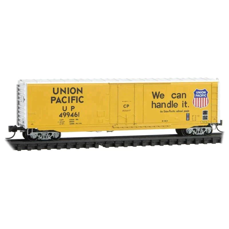 N Scale Micro-Trains MTL 03800590 UP Union Pacific 50&#39; Plug Door Box Car #499461