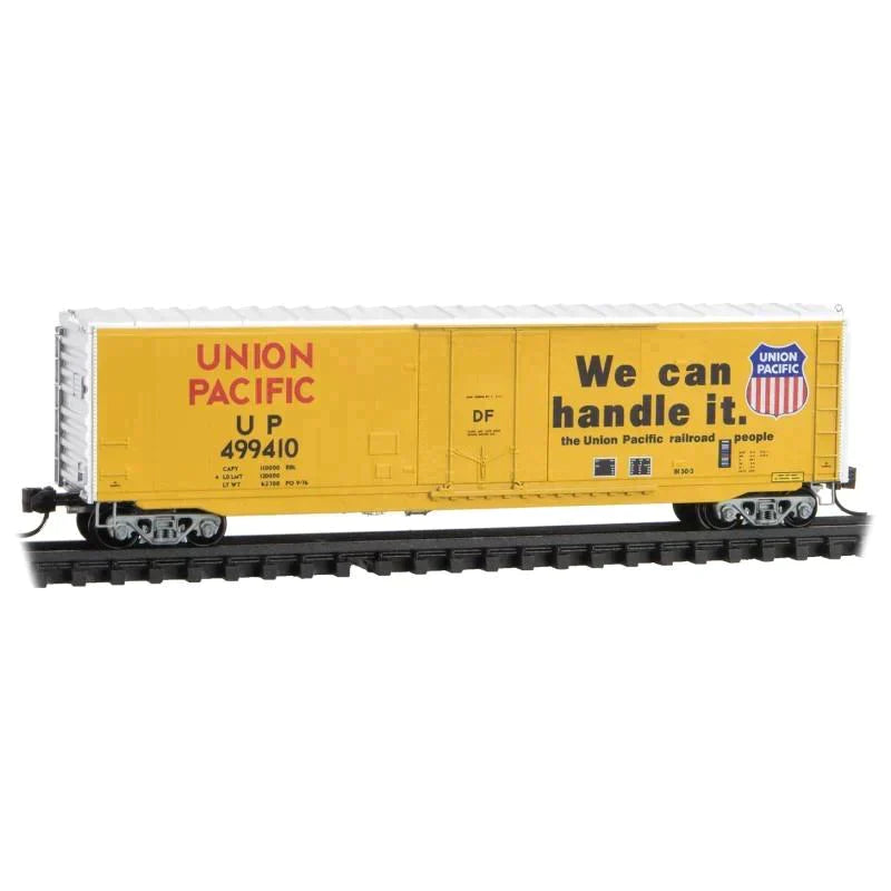 N Scale Micro-Trains MTL 03800570 UP Union Pacific 50&#39; Plug Door Box Car #499410
