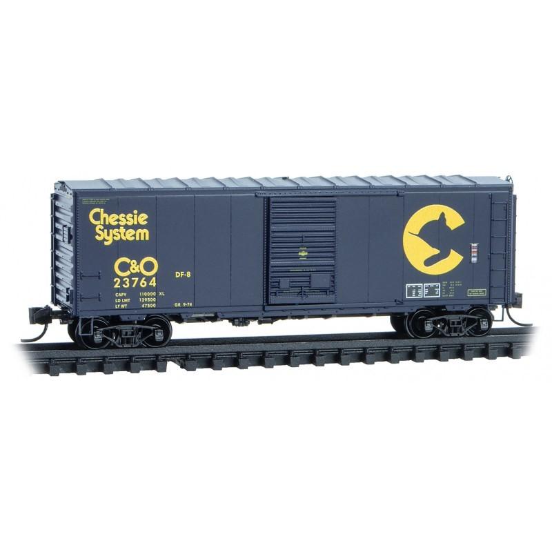 N Micro-Trains MTL 07300310 C&amp;O Chessie System 40&#39; Single Door Box Car #23764