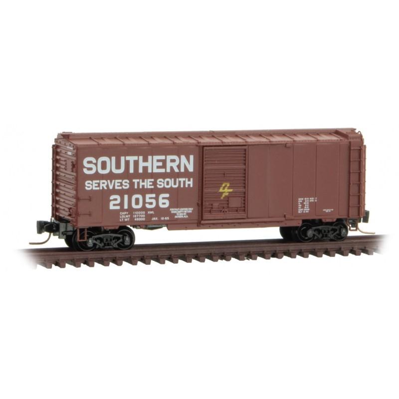 Z Scale Micro-Trains MTL 50000106 SOU Southern 40&#39; Single Door Box Car #21056
