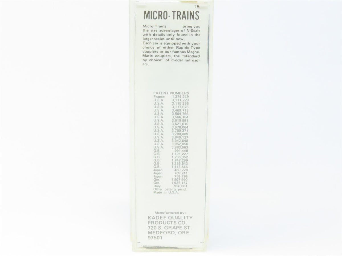 N Scale Kadee Micro-Trains MTL #31020 RBOX Railbox 50&#39; Single Door Boxcar #14714