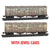 N Micro-Trains MTL 98305024 MILW Milwaukee 50' Airslide Hopper 2-Pack Weathered
