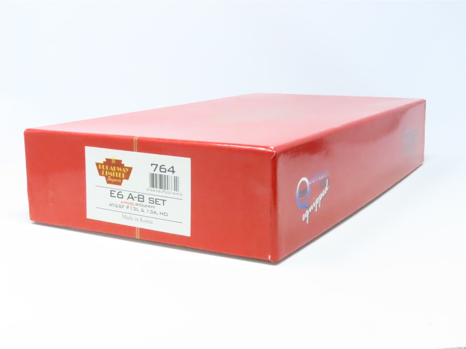 HO Broadway Limited BLI 764 ATSF Santa Fe E6A/B Diesel Set #13L/A DCC & Sound