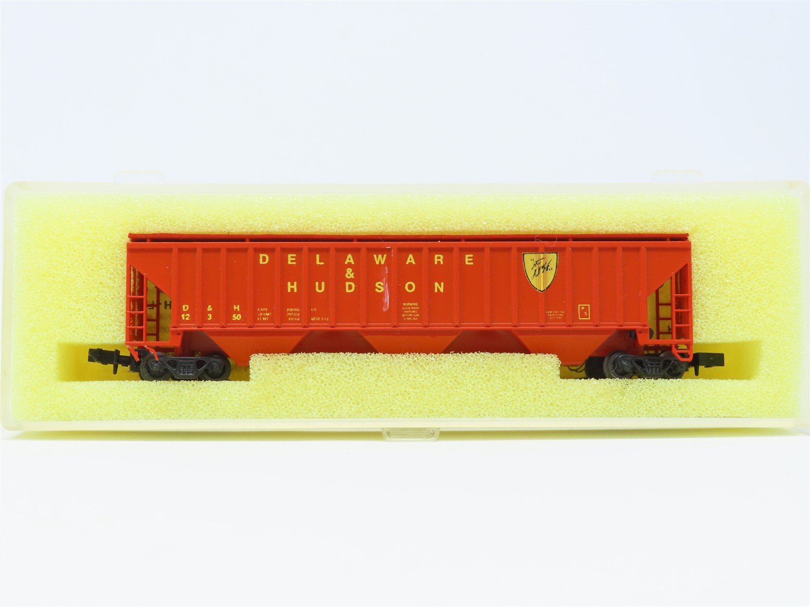 N Scale Precision Masters 1426 D&H Delaware & Hudson 3-Bay Covered Hopper #12350