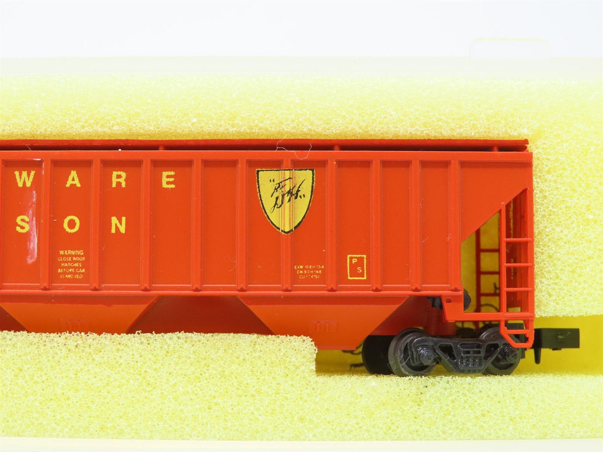 N Scale Precision Masters 1426 D&amp;H Delaware &amp; Hudson 3-Bay Covered Hopper #12350