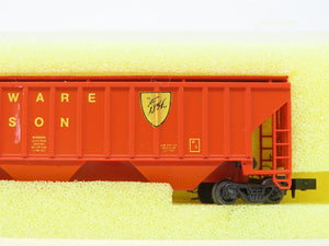 N Scale Precision Masters 1426 D&H Delaware & Hudson 3-Bay Covered Hopper #12350