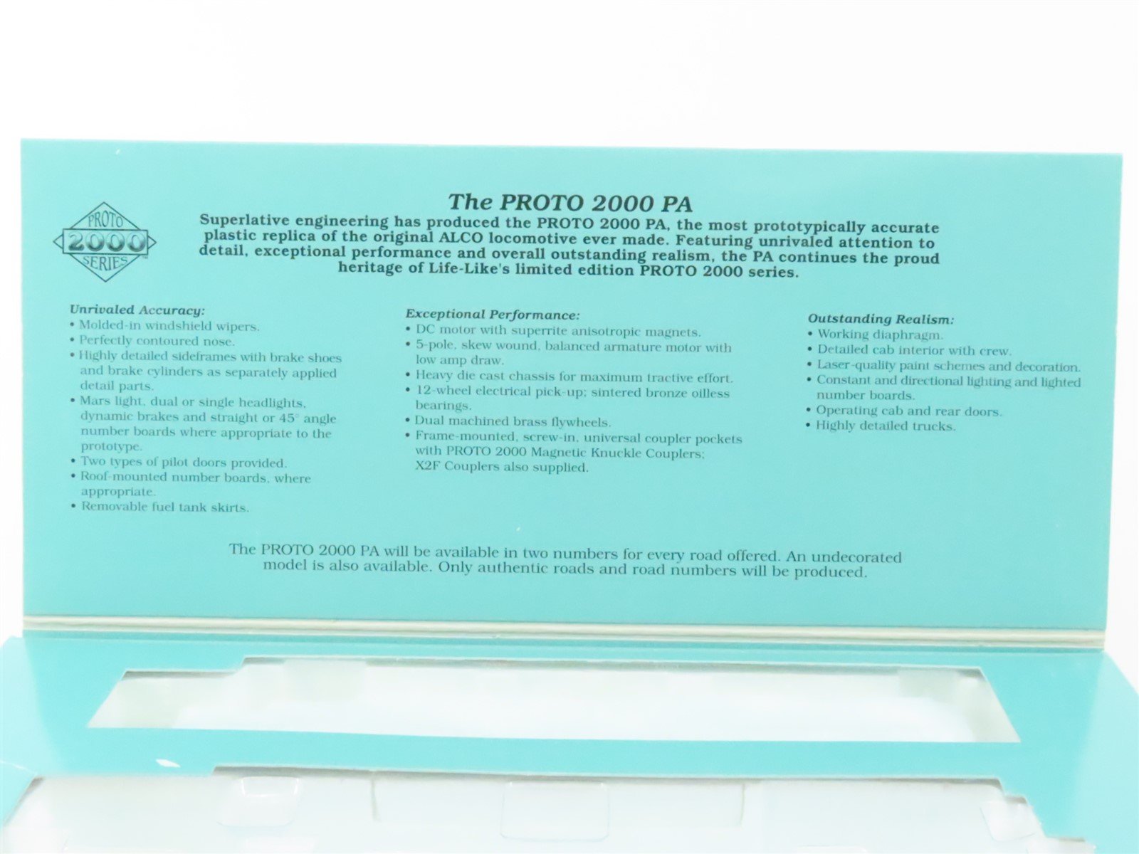 HO Scale Proto 2000 #21680 MP Missouri Pacific PA Diesel #8002 - DCC Ready