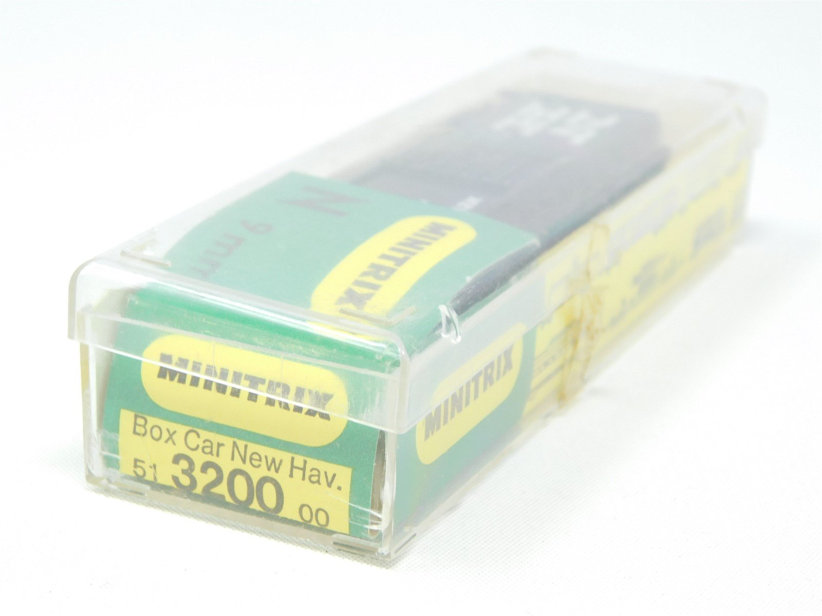 N Scale Minitrix 51320000 NH New Haven Single Door Steel Box Car #32957