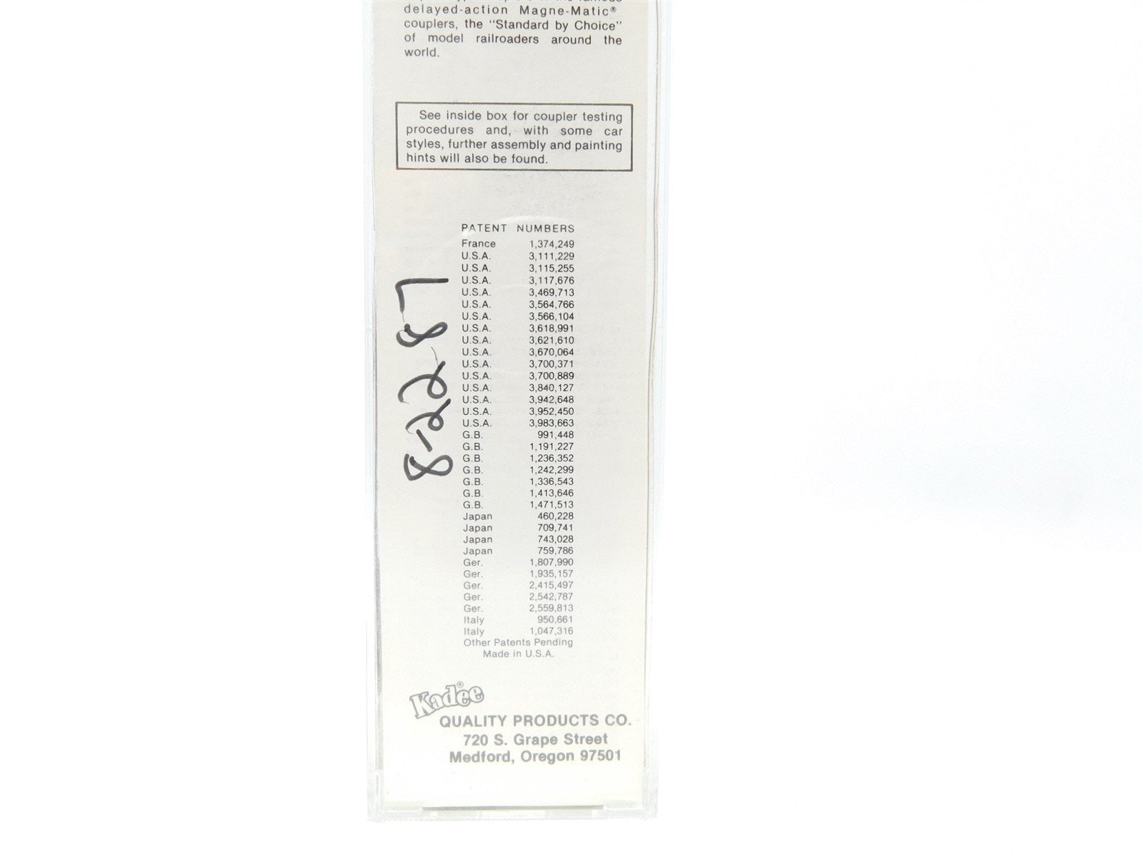 N Scale Micro-Trains MTL Kadee 38160 BN Burlington Northern Box Car #745482