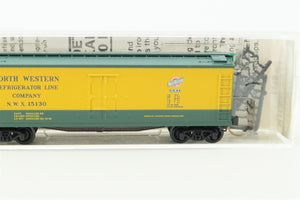 N Scale Micro-Trains MTL Kadee 49270 NWX North Western 40' Wood Reefer #15130