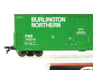 HO Atlas 1751-2 FWD Burlington Northern Evans Double Plug Door Box Car #750018